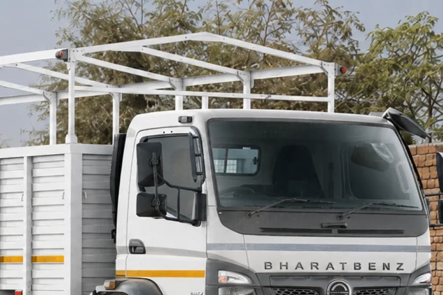 BharatBenz 1617R Windshield View