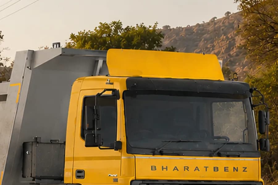 BharatBenz 2828C HX Windsheild View