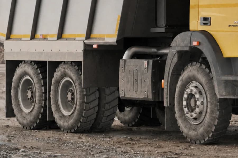 BharatBenz 2832CM Torqshift Tyres View