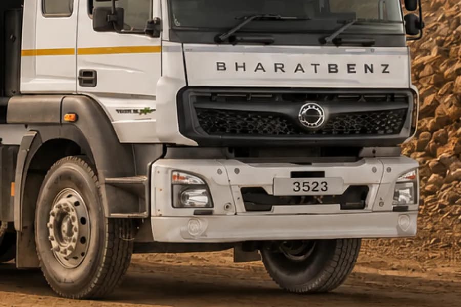 BharatBenz 3523RT Bumper View