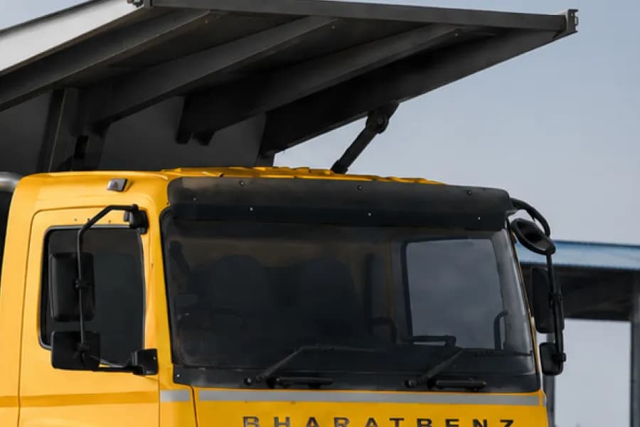 BharatBenz 3532CM Torqshift Windshield View