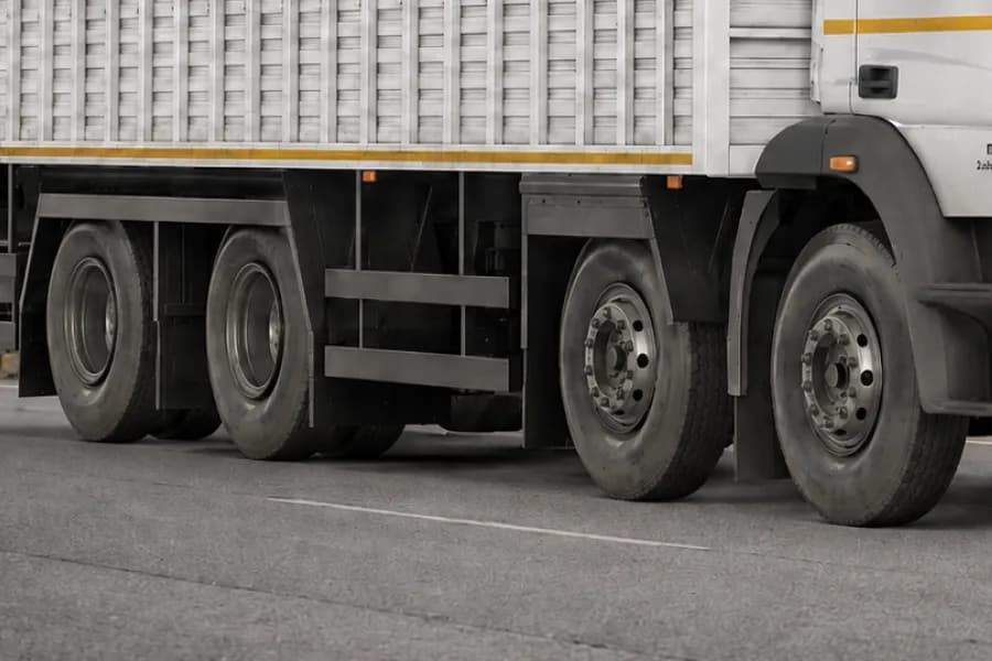 BharatBenz 3832R Tyres View