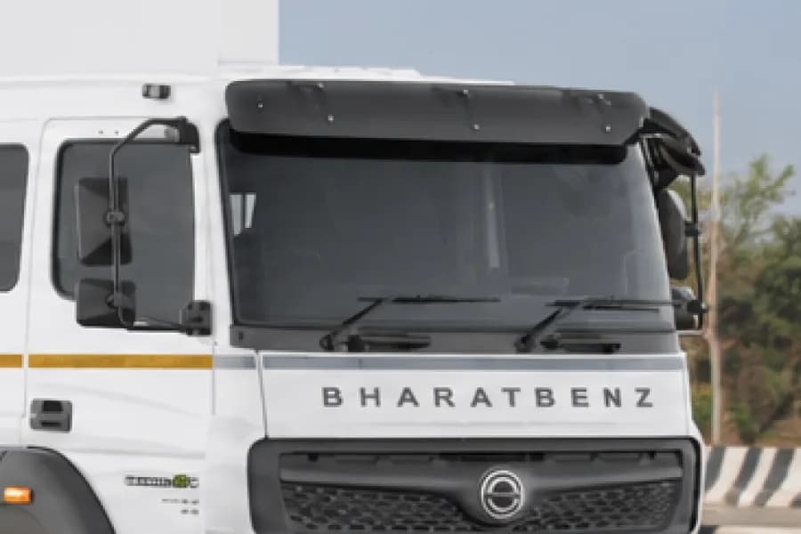 BharatBenz 4023T Windshield View