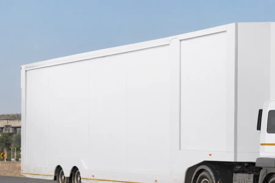 BharatBenz 4023T Container Body View