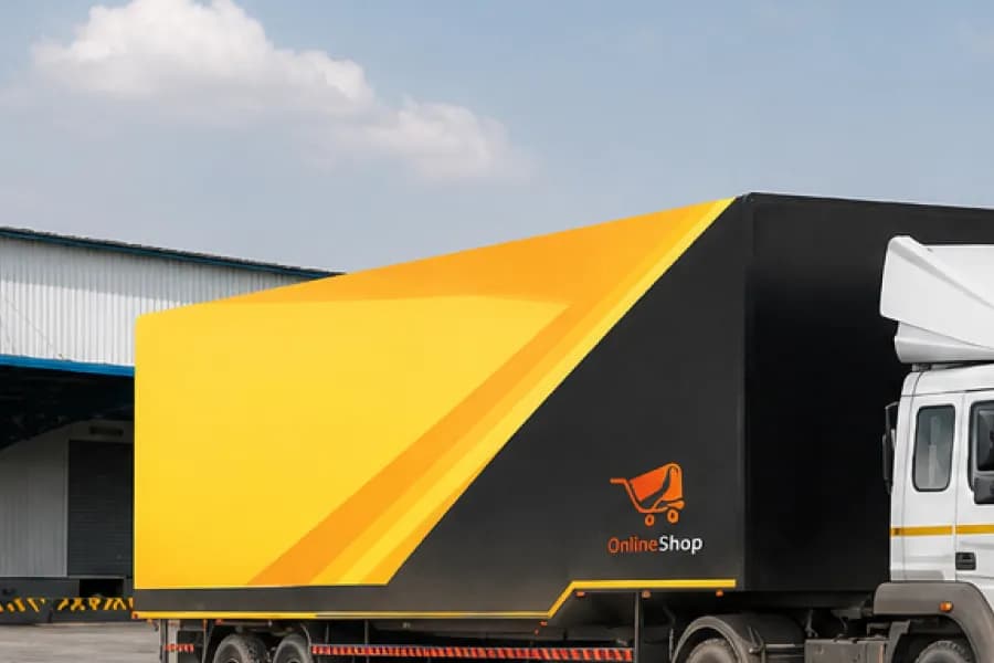 BharatBenz 4032T Torqshift Container Body View