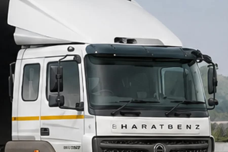 BharatBenz 4032T Torqshift Windshield View