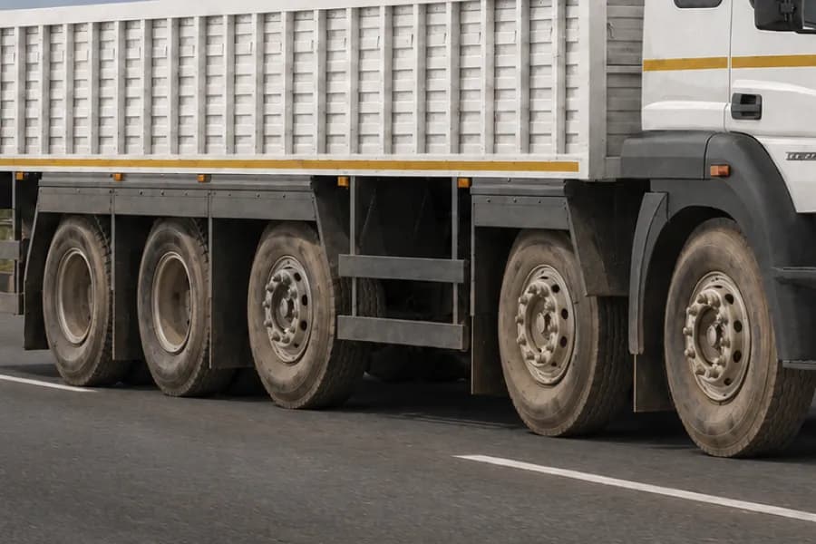 BharatBenz 4232R Tyres View