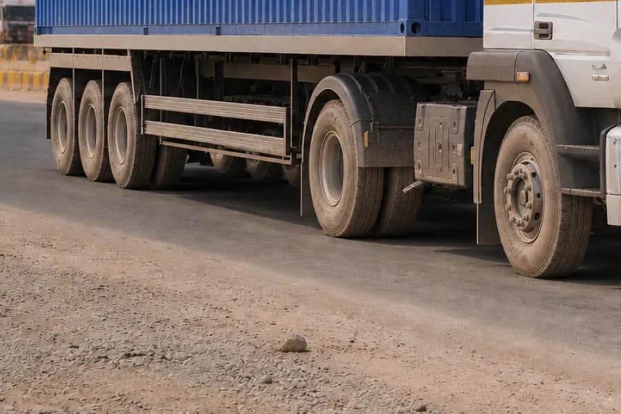 BharatBenz 4628T 4x2 Tyres View