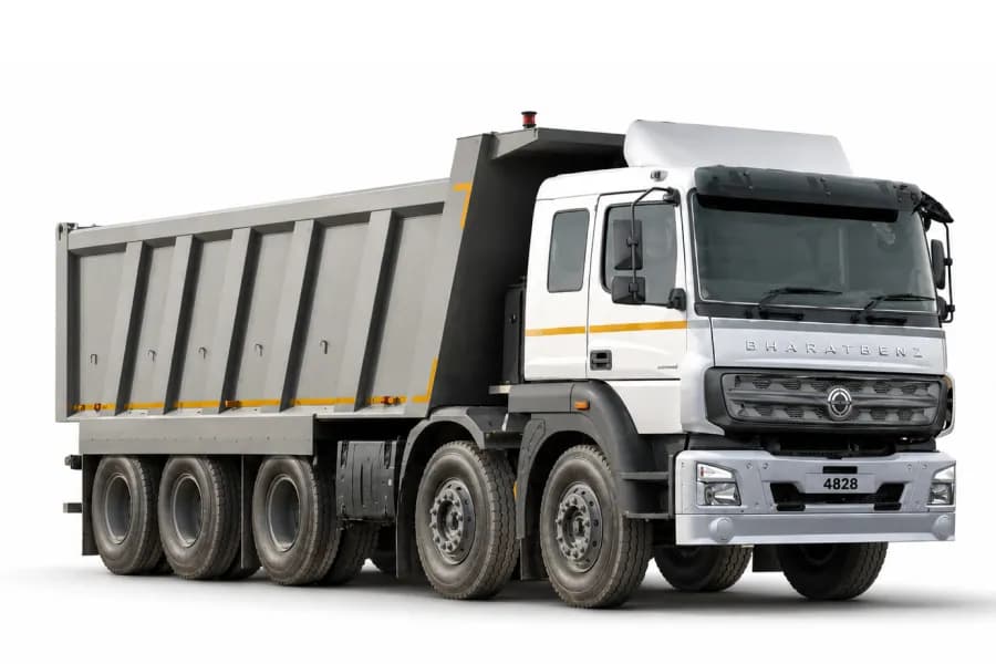 BharatBenz 4828RT White color