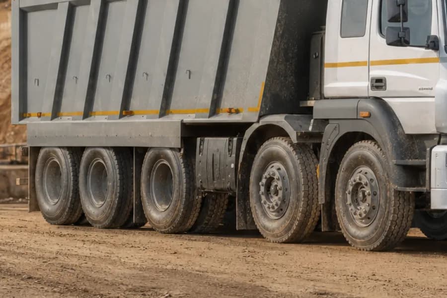BharatBenz 4228RT Wheels View