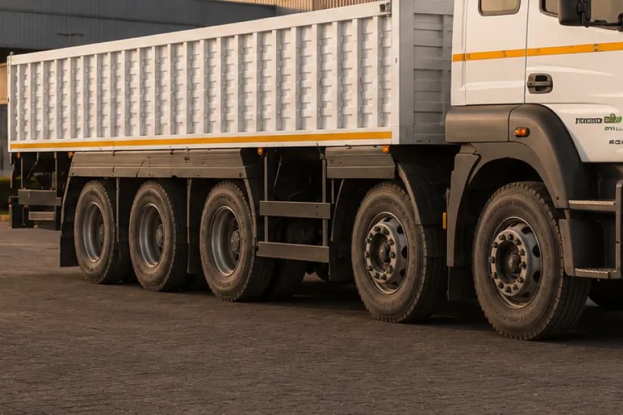 BharatBenz 4832R Wheels View