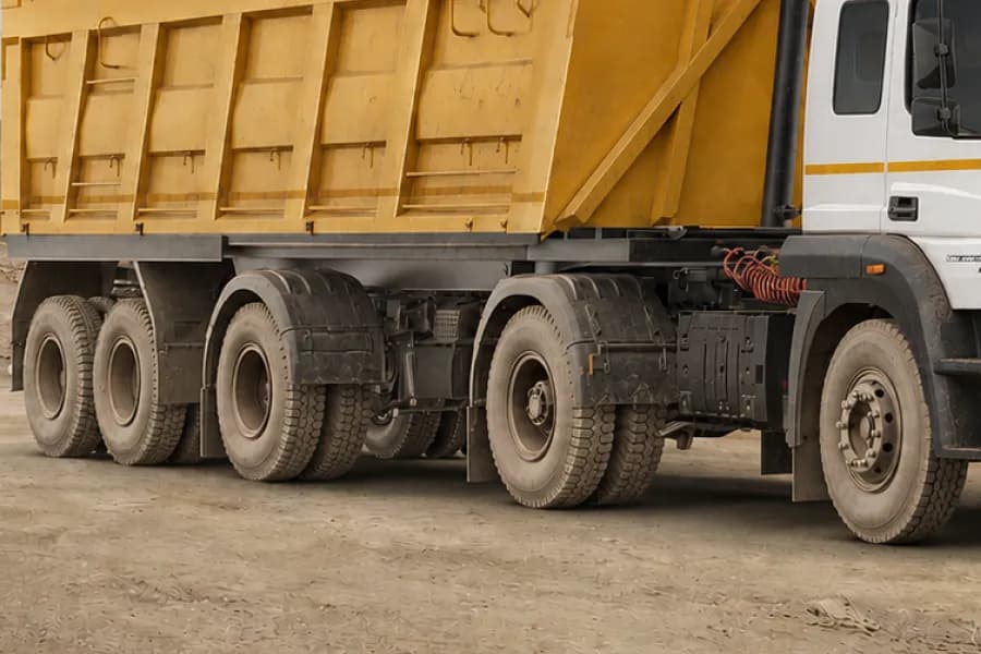 BharatBenz 5032T Tyres View