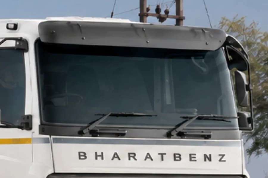 BharatBenz 5532T 4x2 Windshield View