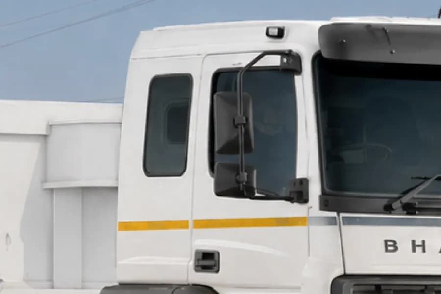 BharatBenz 5532T 4x2 Side Mirror View