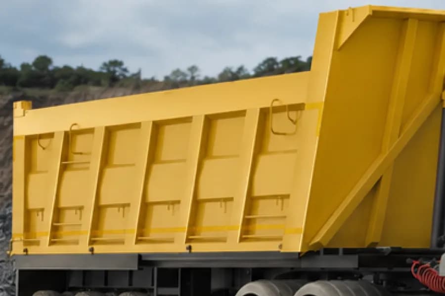 BharatBenz 5532T 6x4 Load Body View