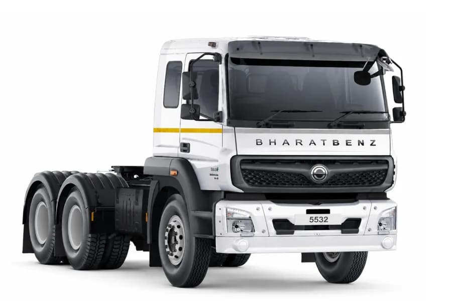 BharatBenz 5532T HR White color