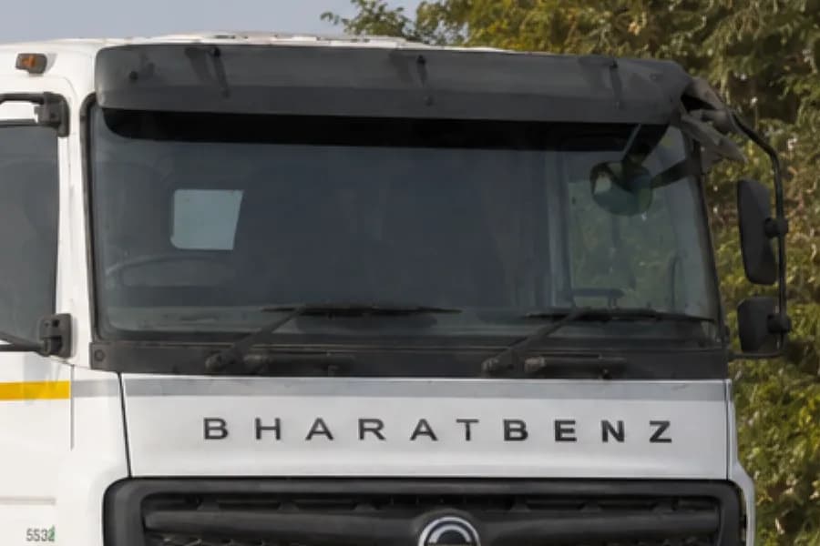 BharatBenz 5532T HR Windshield View