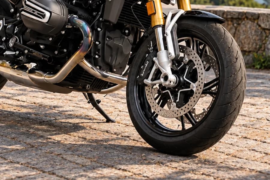 BMW R 12 Nine T Front Wheel View