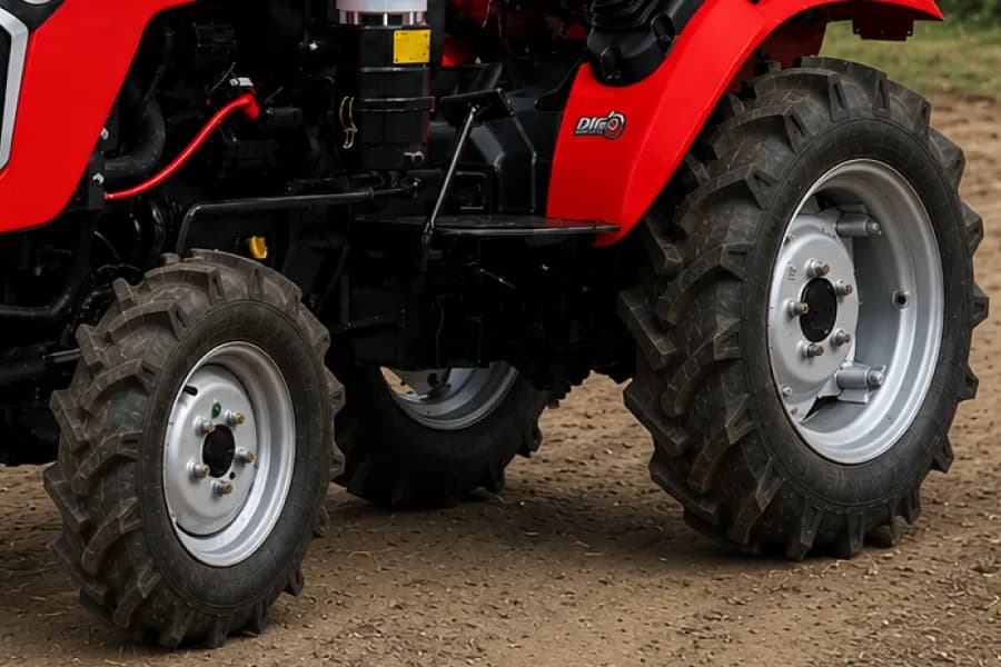Captain 200 DI LS 4WD Tyres View