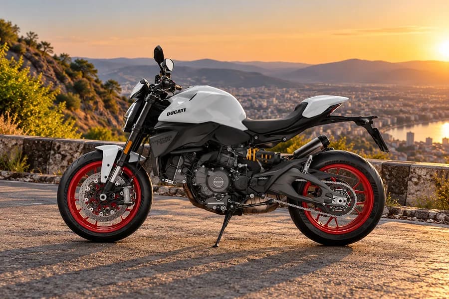 Ducati Monster Left Side View