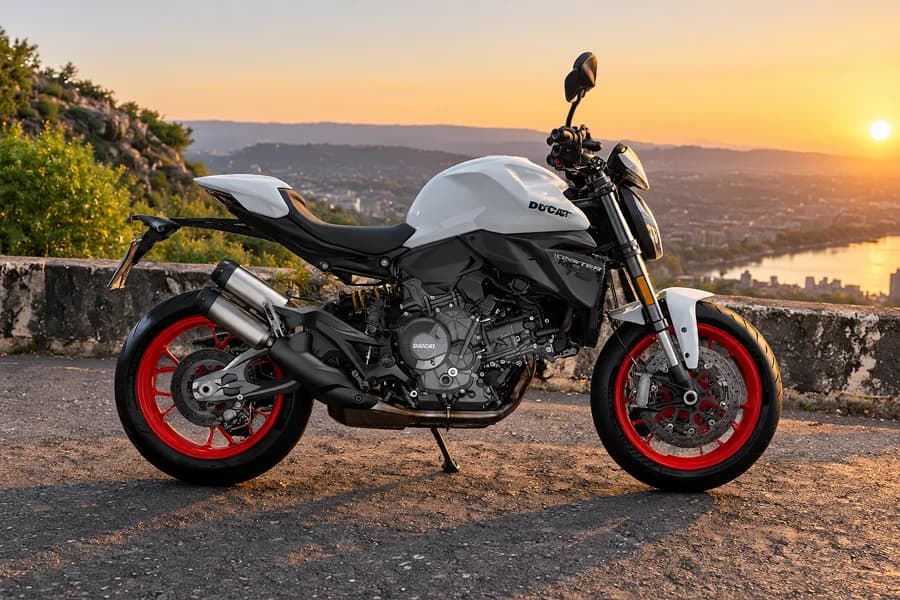 Ducati Monster Right Side View