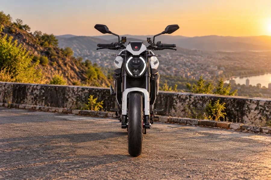 Ducati Monster Front View