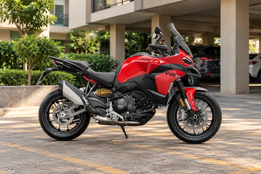 Ducati Multistrada V2 Right Side View