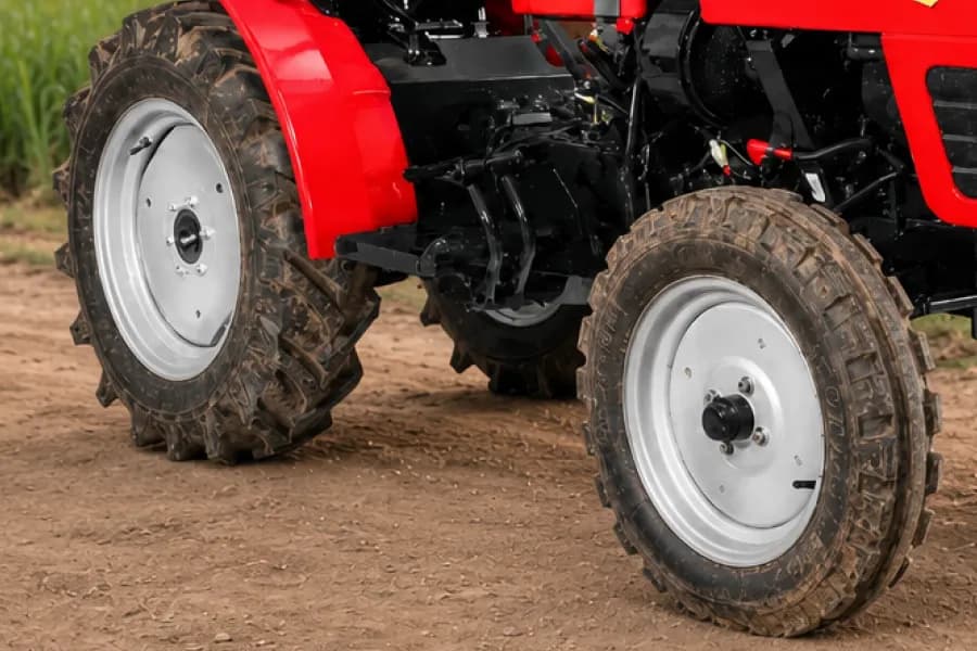 Eicher 188 Tyre View