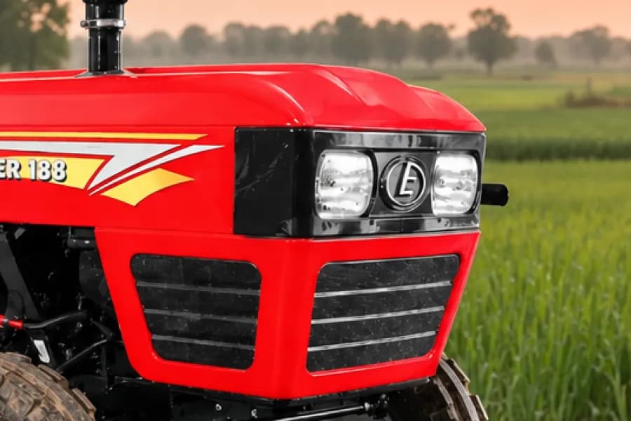 Eicher 188 Headlight View