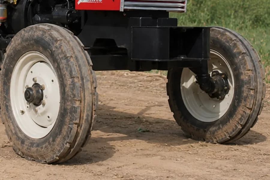 Eicher 241 Front Tyre View