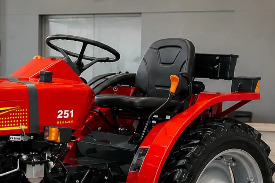 Eicher 251 Driver Seat View