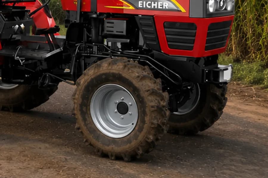 Eicher 280 Plus 4WD Front Wheel View