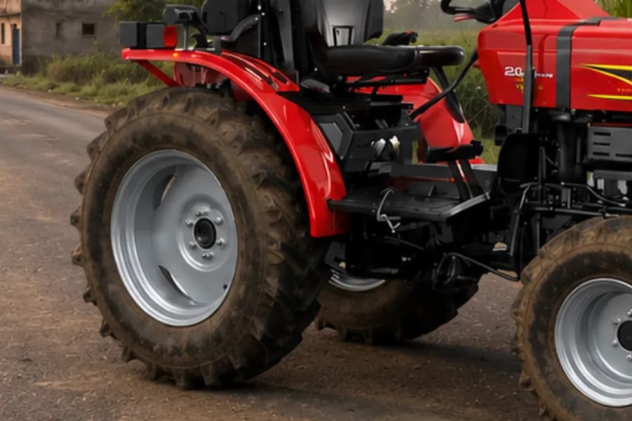 Eicher 280 Plus Rear Wheel View
