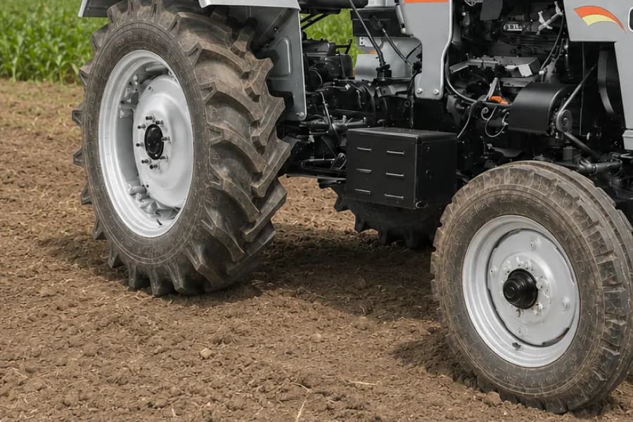 Eicher 330 Tyre View