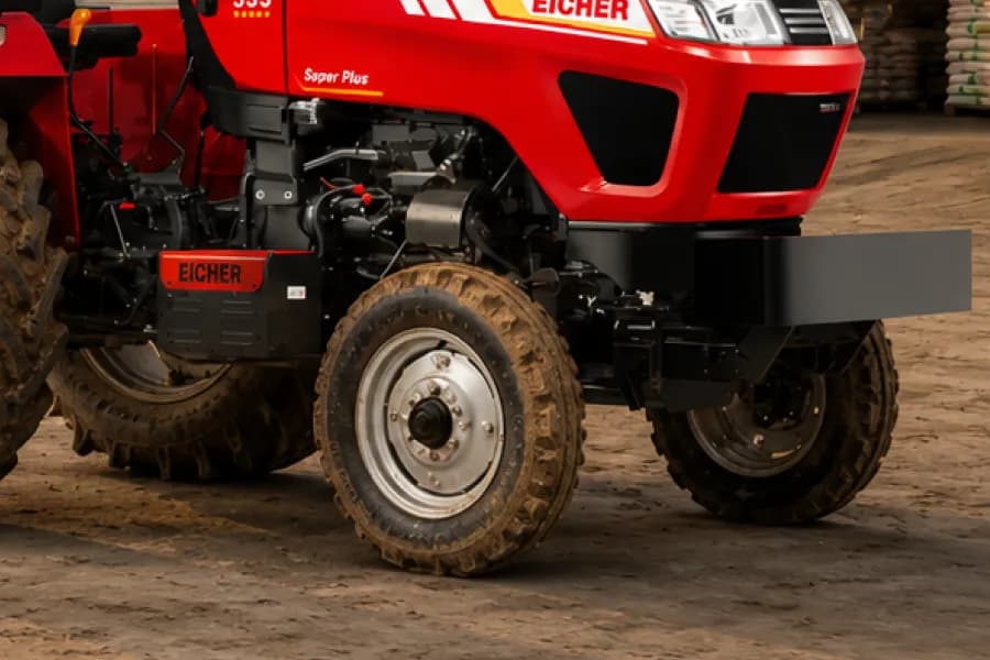 Eicher 333 Super Plus Prima G3 Front Wheel View