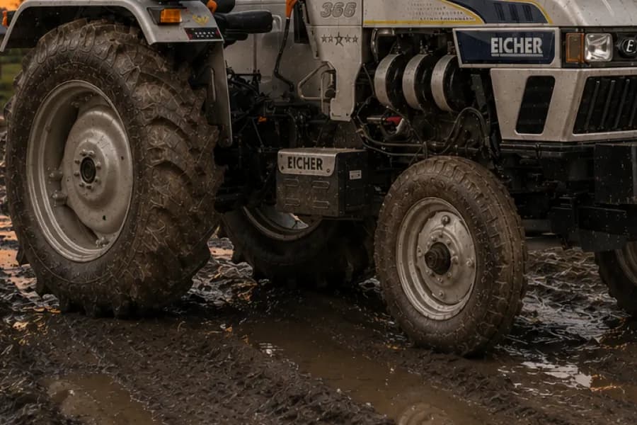 Eicher 368 Wheels View