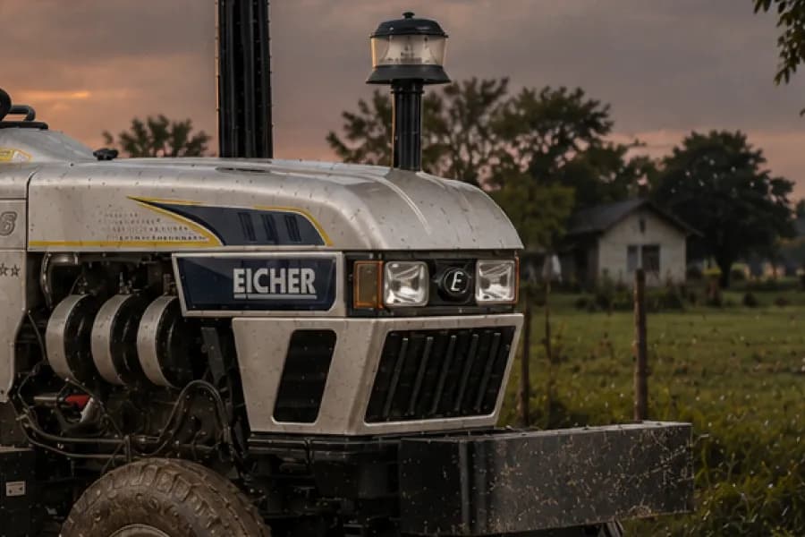 Eicher 368 Headlight View