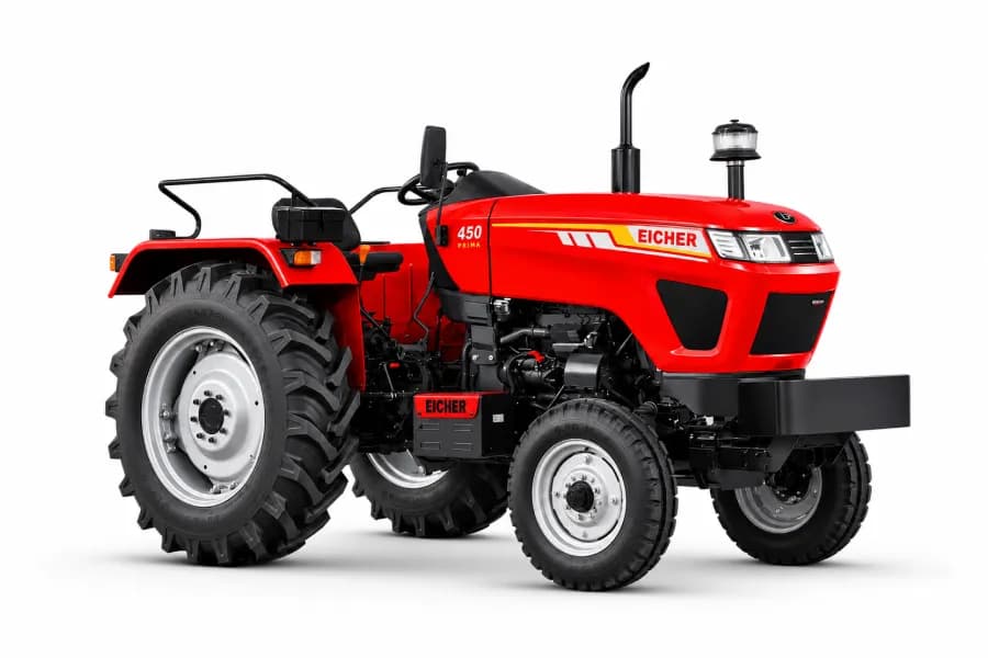 Eicher 450 Prima G3 Red 2WD color