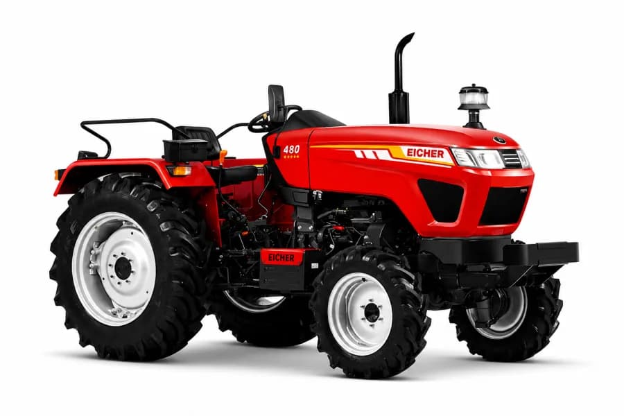 Eicher 480 Prima G3 Red 4WD color