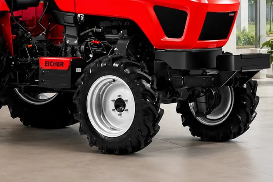 Eicher 480 Prima G3 4WD Front Wheel View