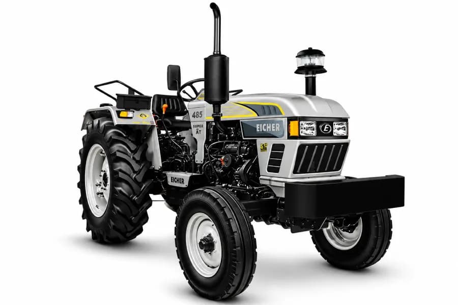 Eicher 485 AT Pearl White color