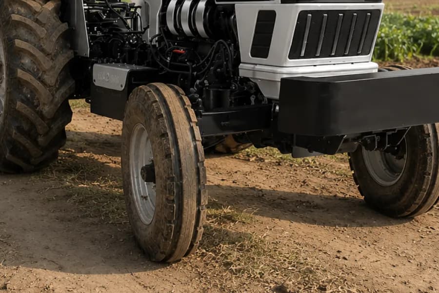 Eicher 485 Front Wheel View