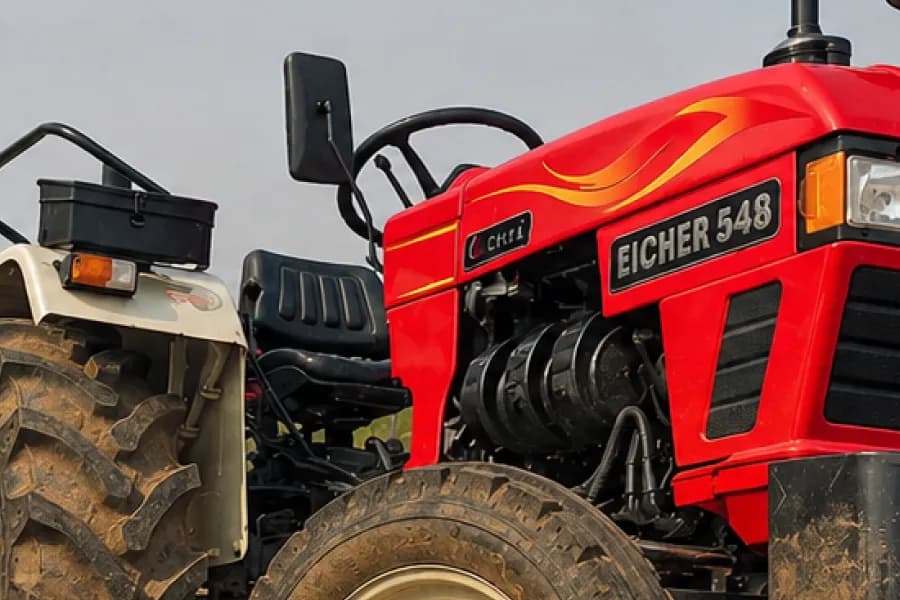 Eicher 548 Seat View