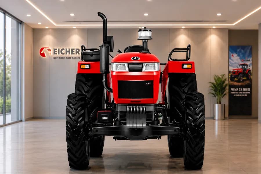 Eicher 557 Prima G3 Front View