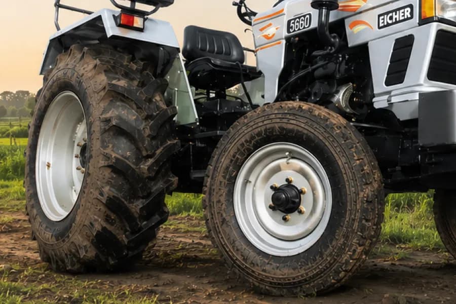 Eicher 5660 Wheels View