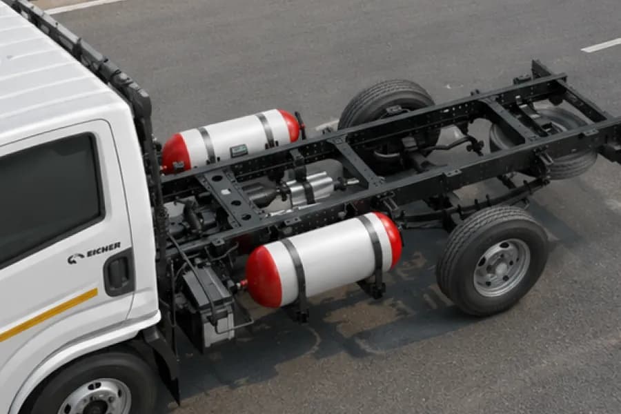 Eicher Pro 2049 CNG Tank View