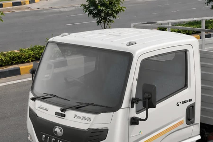 Eicher Pro 2049 CNG Windshield View