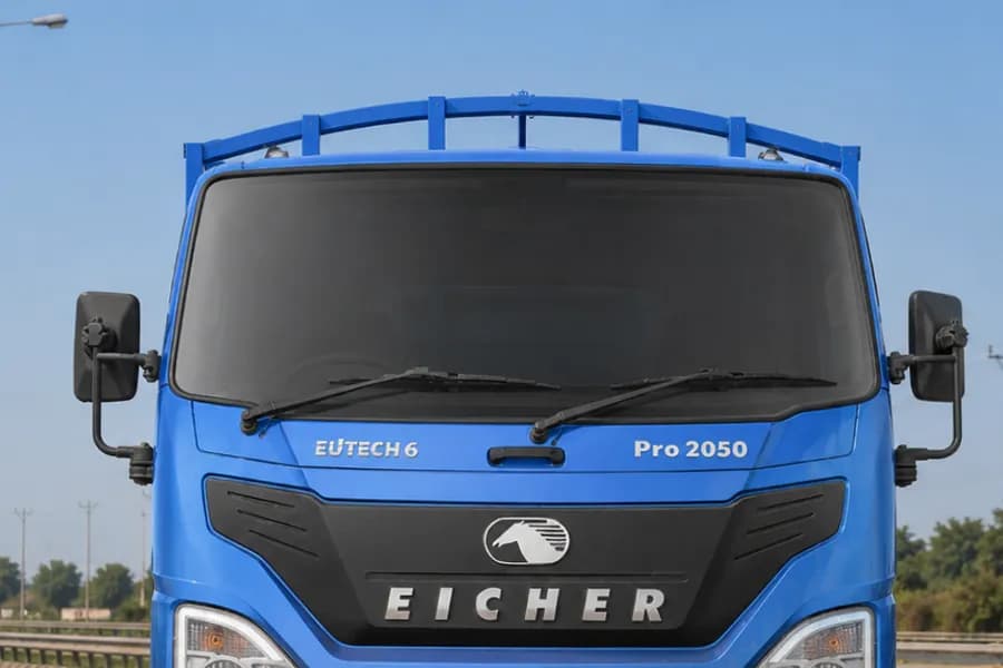 Eicher Pro 2050 Windshield View