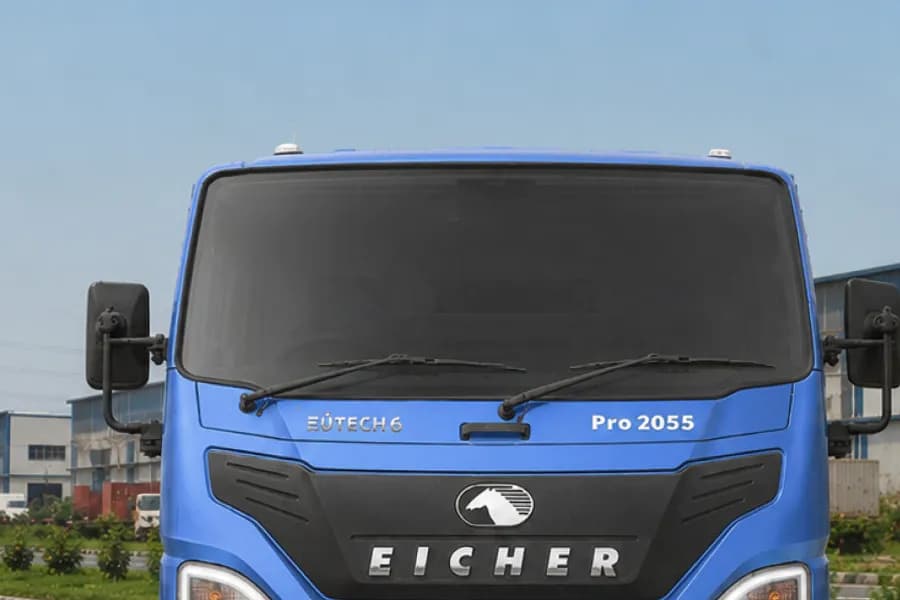 Eicher Pro 2055 Windshield View