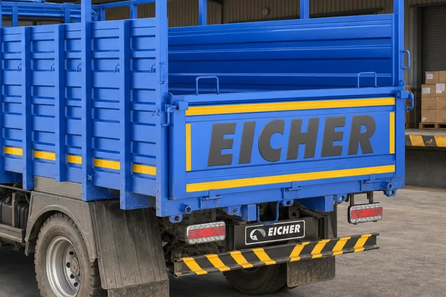 Eicher Pro 2055K Tail Light & Rear View